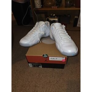 Air Jordan 12 XII Retro Easter White Light Aqua Blue Men's Shoes Size 9